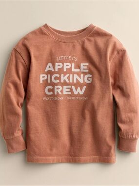 Little Co by Lauren Conrad - Apple Picking Crew Long-Sleeve Tee - 9M